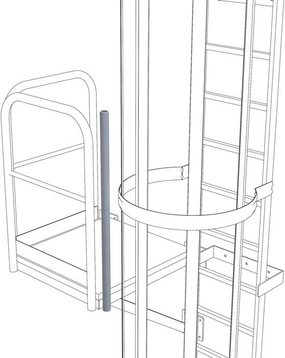 Verbindungsstrebe RS G.1kg Stahl verz. Zarges