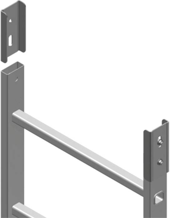 Steigleiterverbindung G.0,6kg VA Zarges