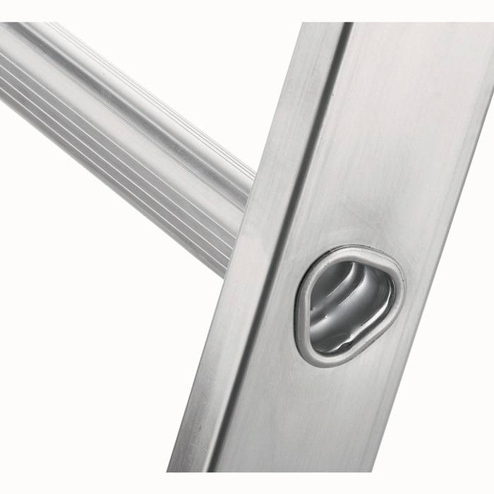 Schiebeleiter Everest 2DE 2x18 Spr. L.5,22-9,15m Arbeits-H.9,8m G.23,9kg Zarges
