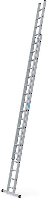 Schiebeleiter Everest 2DE 2x18 Spr. L.5,22-9,15m Arbeits-H.9,8m G.23,9kg Zarges