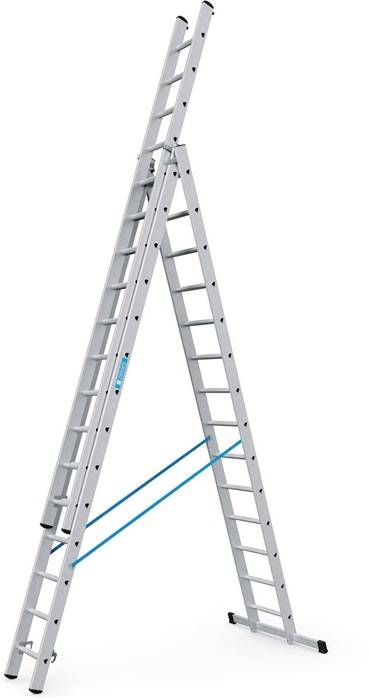 Mehrzweckleiter Skymaster DX 3x14 Spr. L.4,1-9,45m Arbeits-H.10,05m Zarges