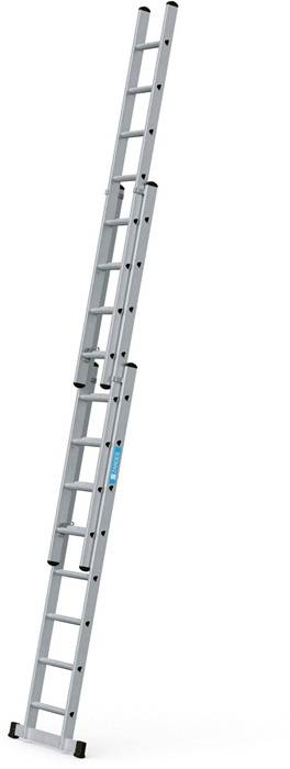 Schiebeleiter Everest 3DE 3x8Sprossen L.2,41-5,25m LM Holm-H.68mm Zarges