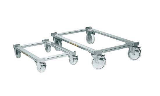 Untersetzwagen W154 Außen-LxB 800x600mm Alu. max.Zuladung 300kg Zarges