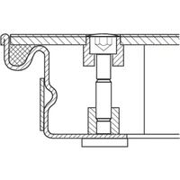 Schachtabdeckung Schachtmaß LW 600x600mm Stahl verz. Außenmaß 760x760mm Zarges Schachtabdeckung Schachtmaß LW 600x600mm Stahl verz. Außenmaß 760x760mm Zarges
