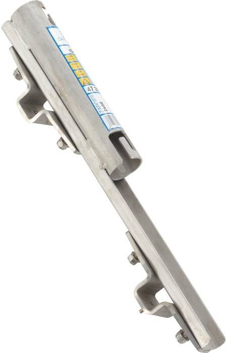 Einsteckhülse Wandabstand 30mm G.1,1kg Stahl verz. Zarges