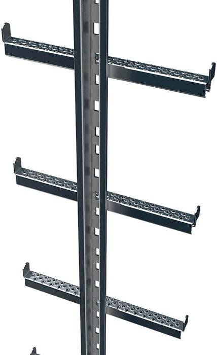 Einholmleiter L.1,4m B.370mm G.7,4kg Stahl verz. m.Steigschutzschiene Zarges