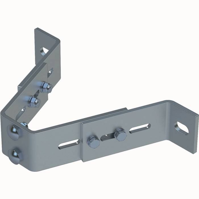 Wandanker G.1,6kg Stahl verz. verstellbar f.Wandabstand 120-180mm Zarges