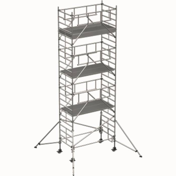 Fahrgerüst Multitower S-PLUS 2T Arbeits-H.8,4m Plattform-Gr.1,2x1,8m Zarges