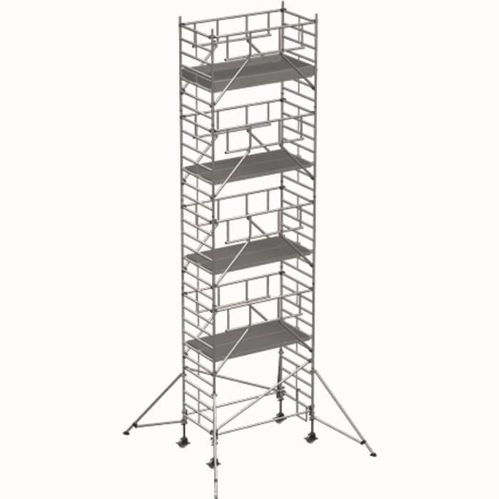 Fahrgerüst Multitower S-PLUS 2T Arbeits-H.10,4m Plattform-Gr.1,2x1,8m Zarges