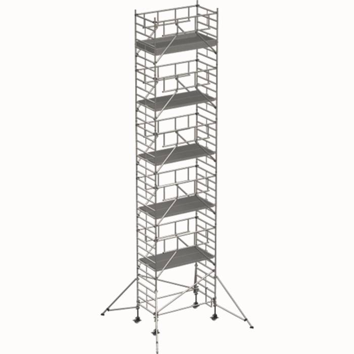 Fahrgerüst Multitower S-PLUS 2T Arbeits-H.12,35m Plattform-Gr.1,2x1,8m Zarges
