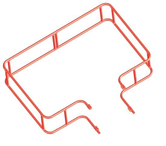 Zarges Tankwagenleiter 591004 Geländerring Ø 1500 mm