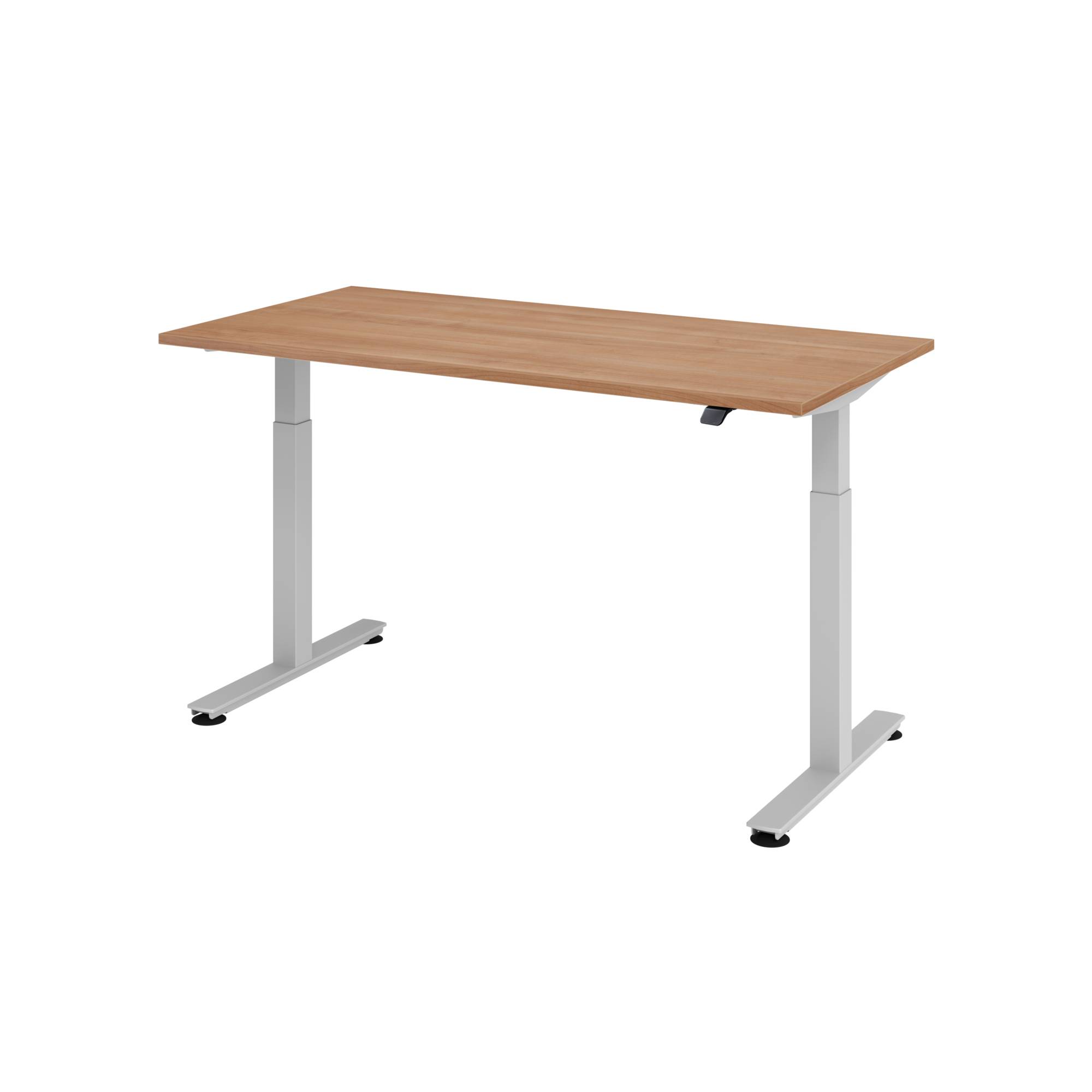 Hammerbacher Schreibtisch VXMST16/N/S 160x80cm nußbaum