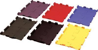 Klappdeckel rot für VTK / D400K,rot B400xT300 mm VE 4 Stk.