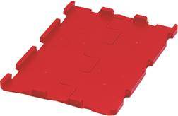 Klappdeckel rot für VTK / D300K,rot B300xT200 mm VE 4 Stk.