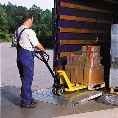 Überfahrbrücke Aluminium L2485xB1500 mm Tragkraft 1800 kg - Artikel: 7830307717