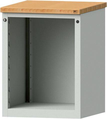 Format Leergehäuse B630xT700xH840mm RAL 7035