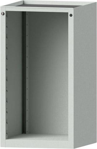 Format Leergehäuse B625xT640xH1150mm RAL 7035