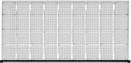 Schubladeneinteilungssatzfür FH180mm 1/9 Teilung f.Schublade B900xT600mm