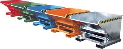 Deckel verzinkt. f. Kippbehälter EXPO 1700