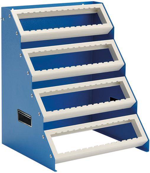 CNC-Tischgestell 425x375x525, Stahlblech, Breite 425 mm, 4 Etagen - Artikel: 7830100606