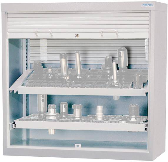 CNC-Aufsatzschrank 1000x500x1000 m. 2 CNC-Trägern - Artikel: 7830100582