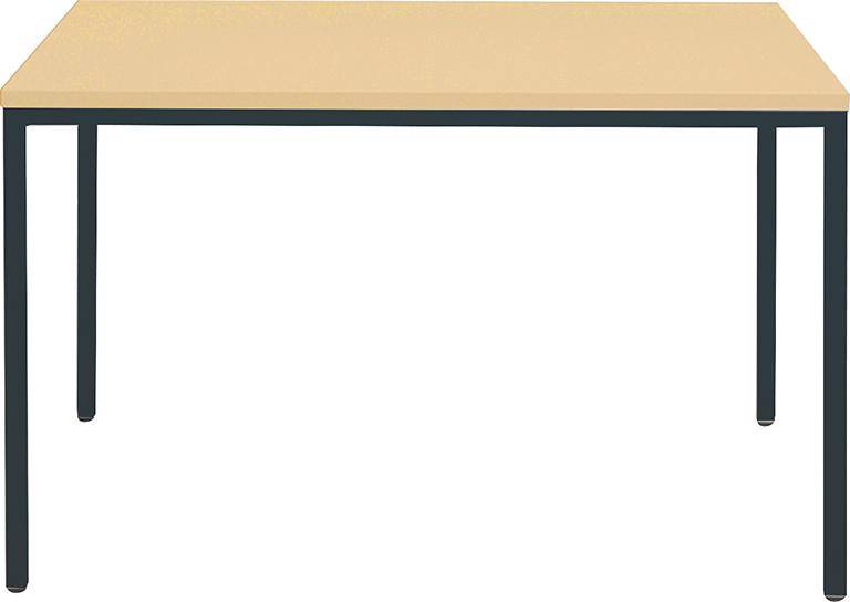 Mehrzwecktisch RG 800x800schwarz/Ahorn
