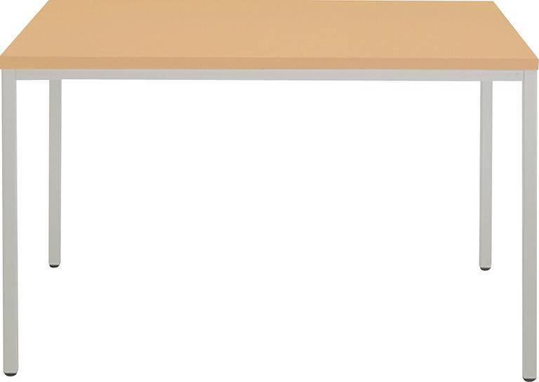 Mehrzwecktisch RG 800x800lichtgrau/Buche