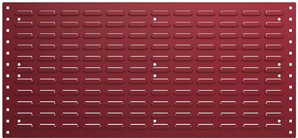 Schlitzplatte B991xH457 mm purpurrot RAL 3004