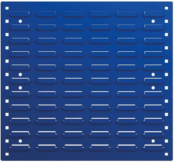 Schlitzplatte B495xH457 mm enzianblau RAL 5010