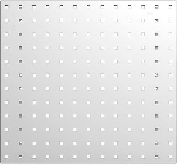 Lochplatte B1981xH457 mm lichtgrau RAL 7035