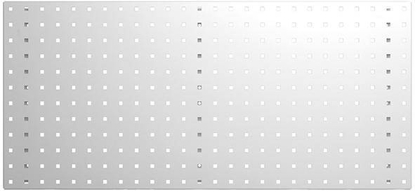 Lochplatte B991xH457 mm lichtgrau RAL 7035