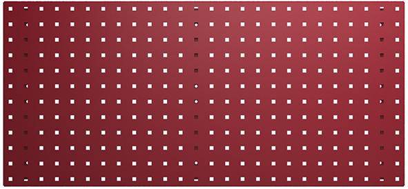 Lochplatte B1981xH457 mm purpurrot RAL 3004