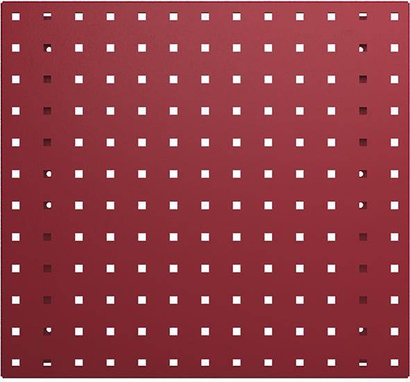 Lochplatte B991xH457 mm purpurrot RAL 3004