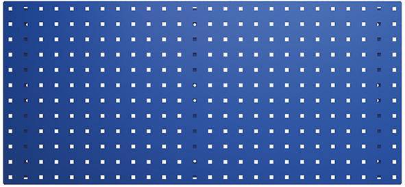 Lochplatte B991xH457 mm enzianblau RAL 5010