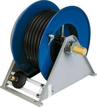 Schlauchaufroller Stahl mit Schlauch m. 10m Schlauch b. 350barHochdruckwasser bis 90 G - Artikel: 7830615360