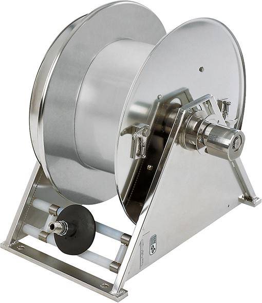 Schlauchaufroller Edelstahl o. Schlauch f. 20m Schlauch DN 8-10mmHochdruckwasser bis 200 G - Artikel: 7830605316