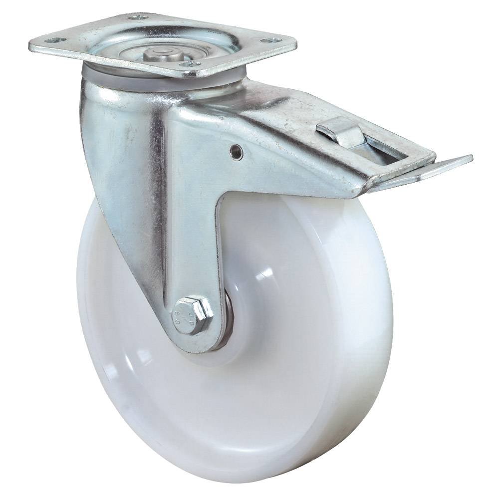 Schwerlastrolle, Ø 200mm, 1200kg, Radbreite 50mm, L620.B15.201