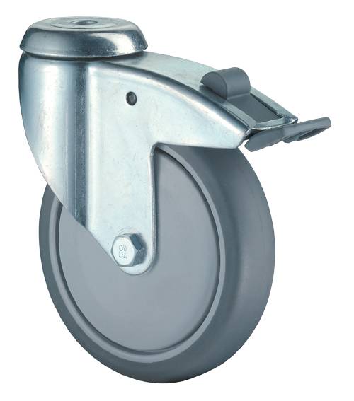 Schwere Apparaterolle, Ø 100mm, 80kg, Radbreite 30mm, C121.A85.100