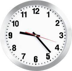 Funk-Wanduhr D300 klass. Ziffernblatt we, Zahlen - Artikel: 7830505577