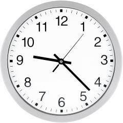 Quarz-Wanduhr D300 eleg. Ziffernblatt we, Zahlen - Artikel: 7830505575