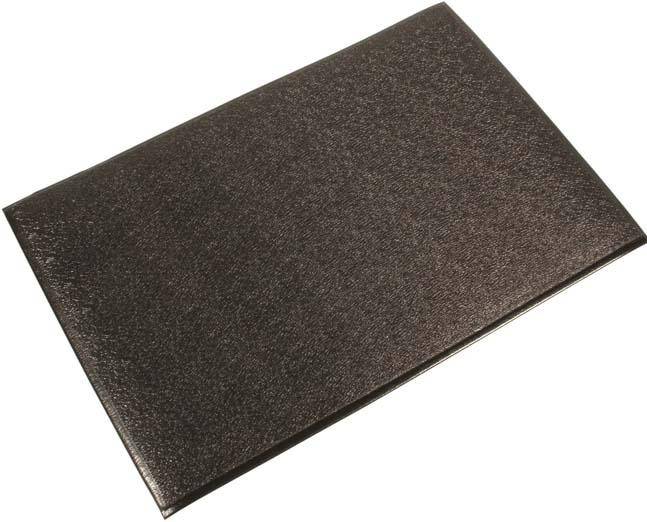 Anti-Ermüdungsmatte Orthomat Ribbed B90 cm x lfd.M schwarz