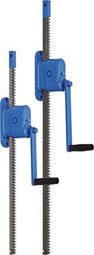 Zahnstangenwinde ZWW Hub 600 mm Tragkraft 500 kg Schneckengetriebe