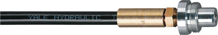 Hydraulik-Schlauch 1,0 m NW 6,3 mm, 700 bar