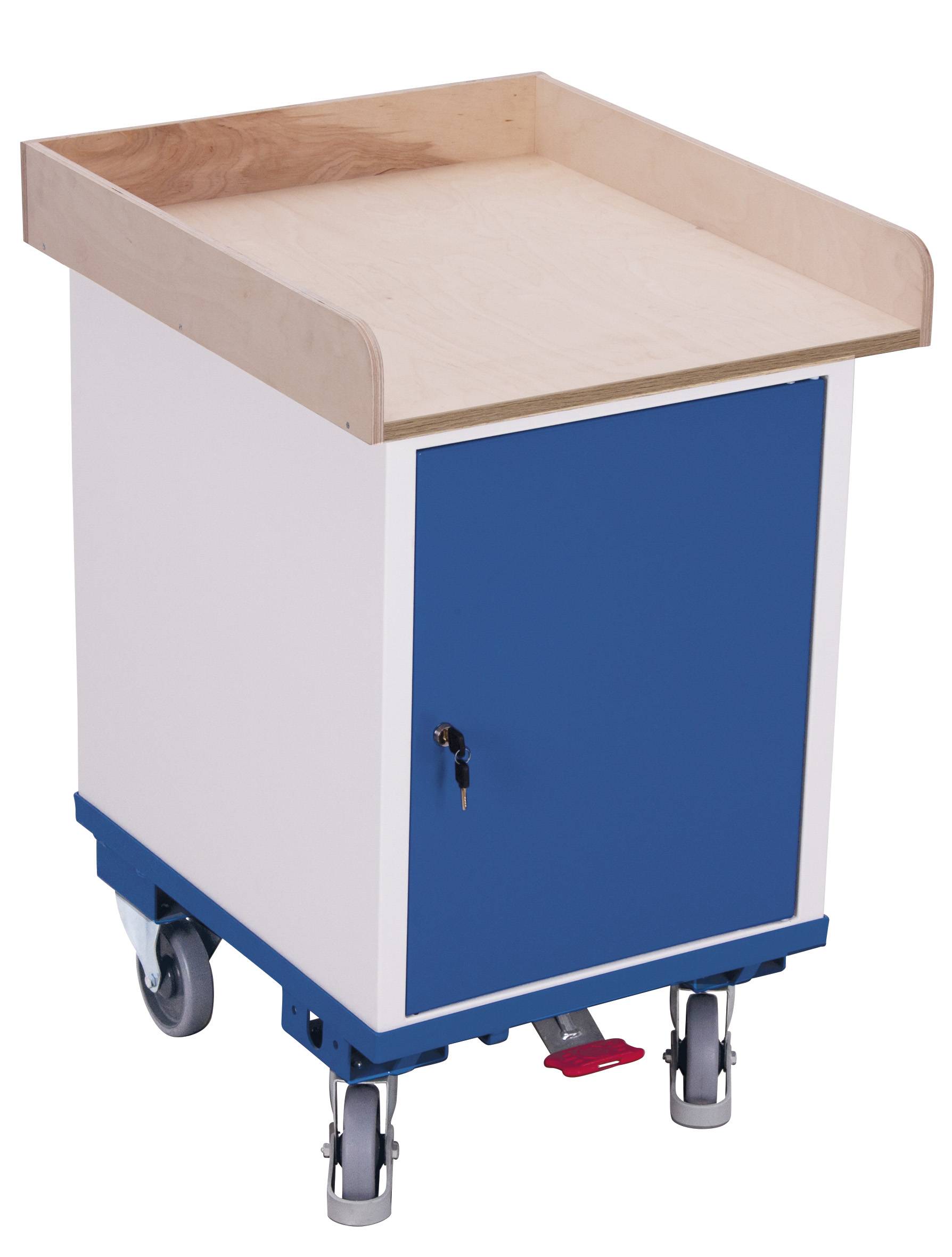 Flügeltürschrank mit 1 Ladefläche - Außenmaße: 575 x 660 x 905 - mm (B/T/H)