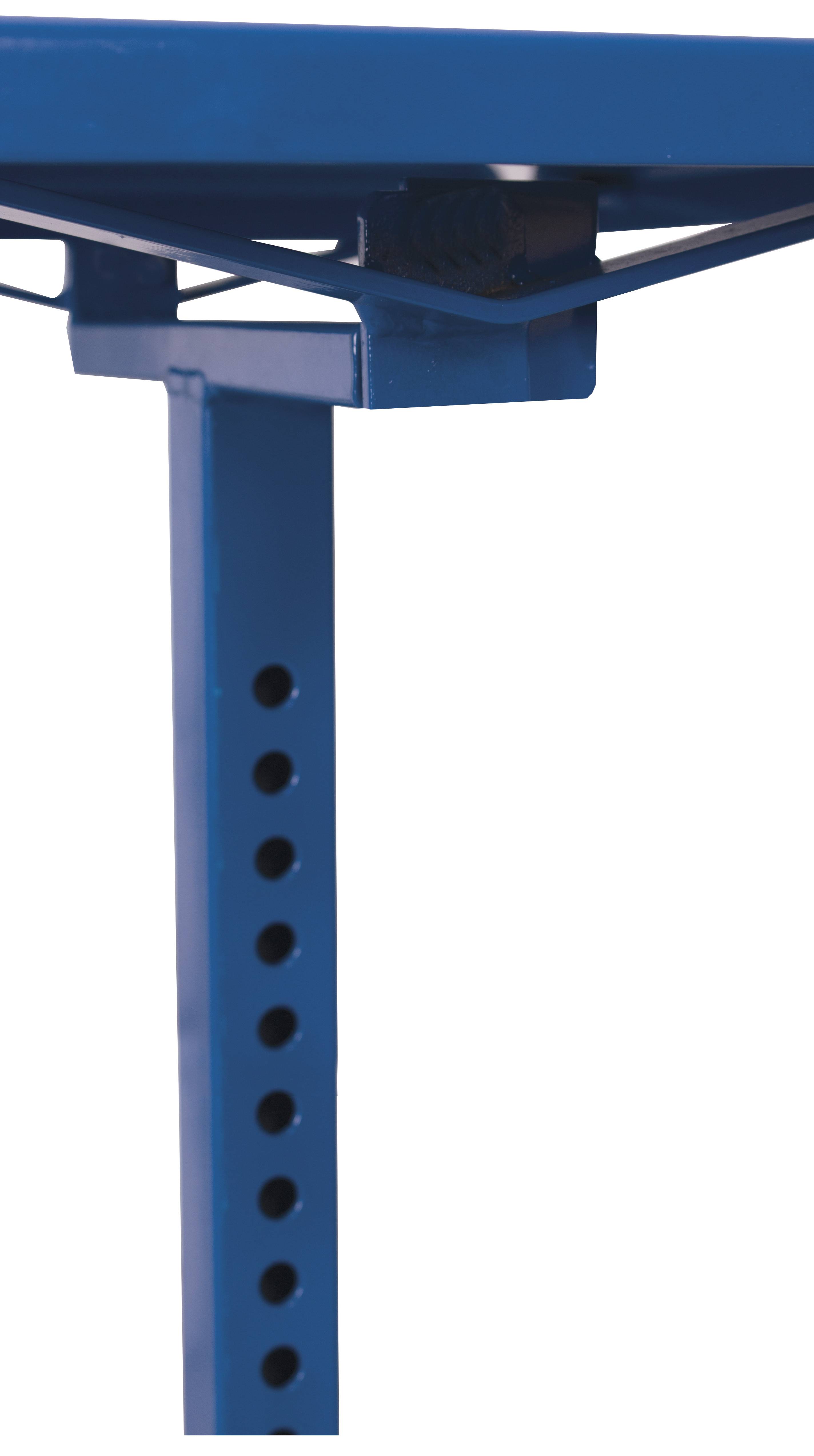 Materialständer - Außenmaße: 610 x 410 x 535 - 810 - mm (B/T/H)