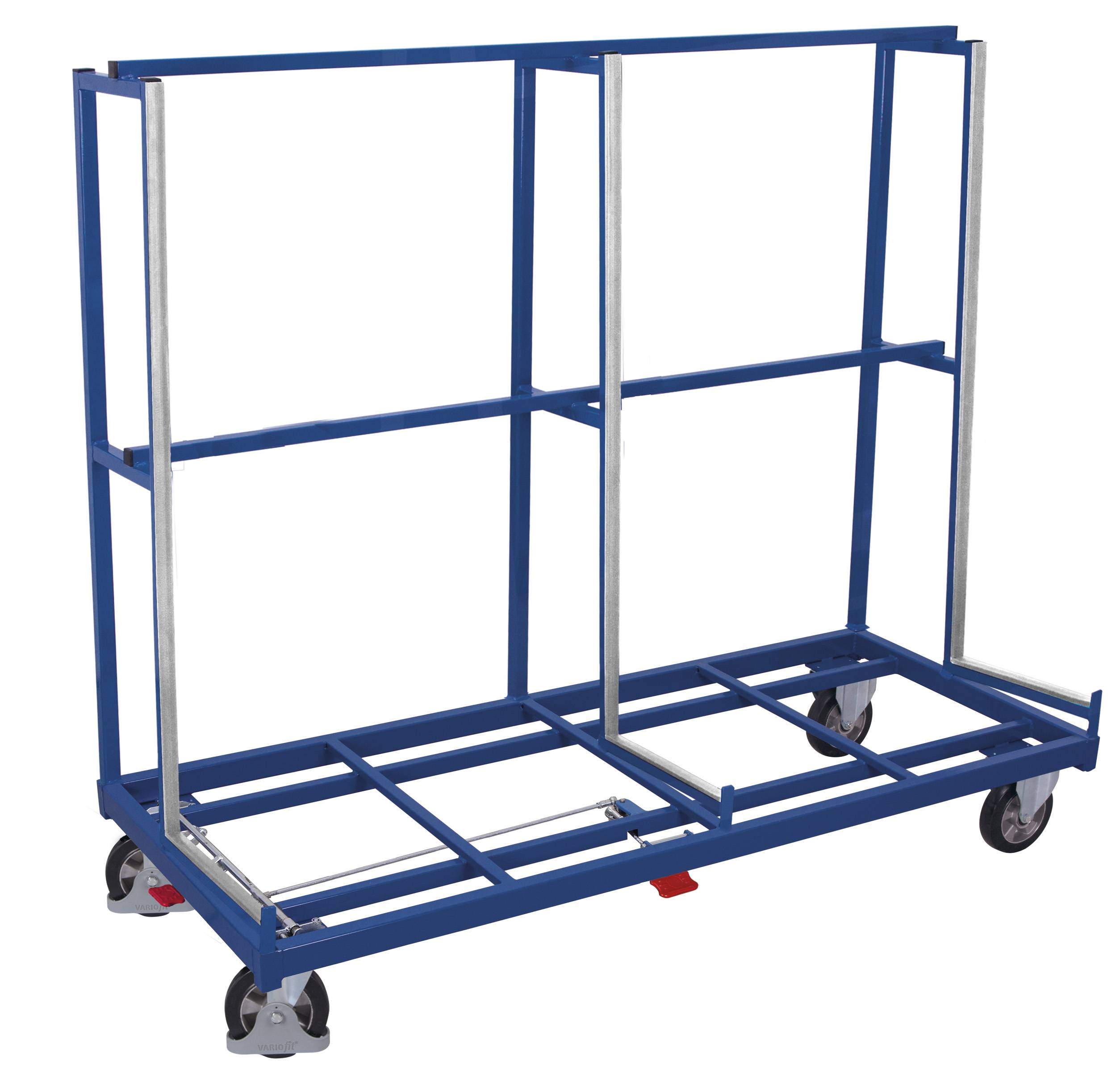 Plattenwagen einseitig - Außenmaße: 1.380 x 880 x 1.700 - mm (B/T/H)