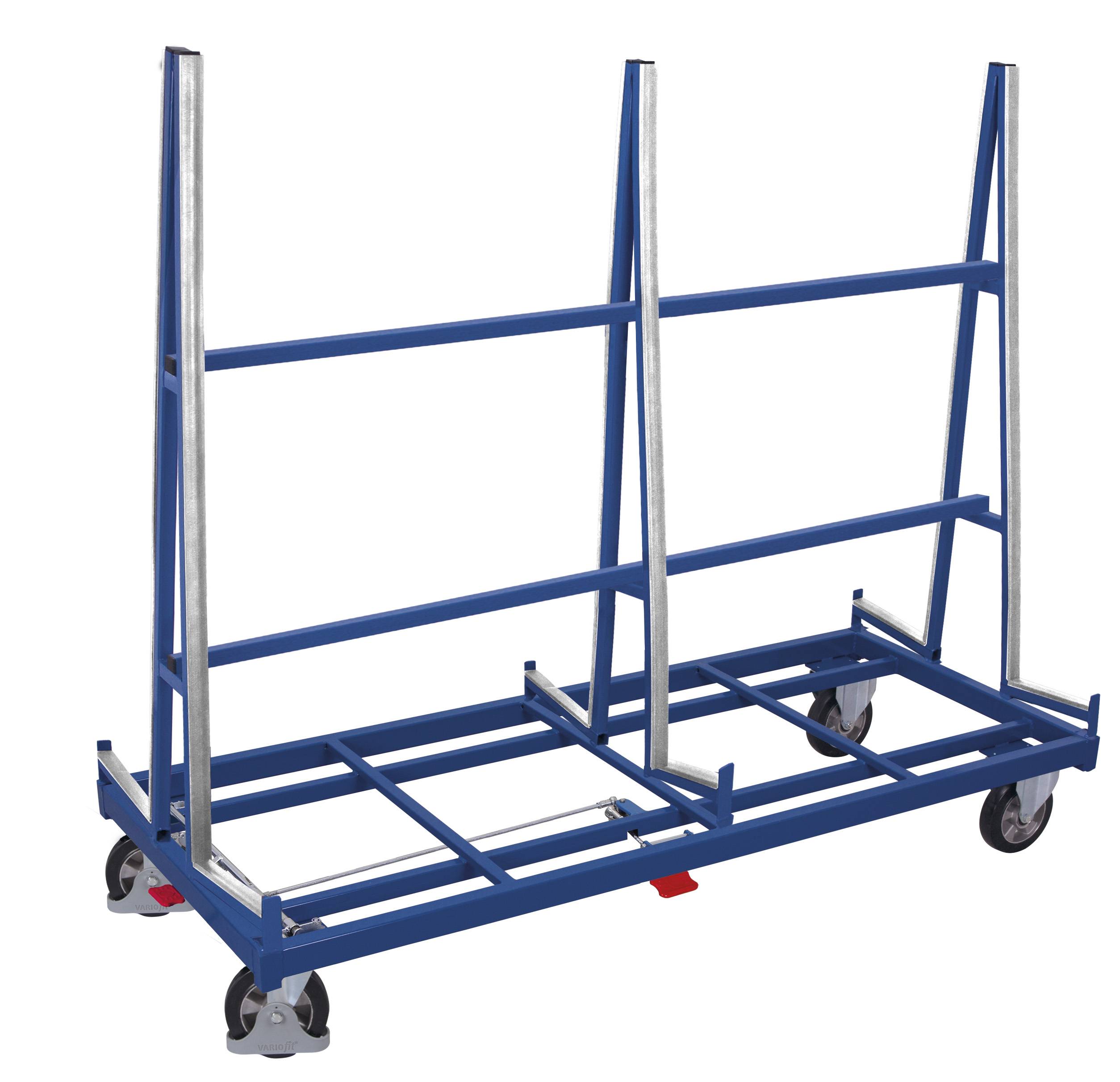 Plattenwagen zweiseitig - Außenmaße: 1.680 x 880 x 1.705 - mm (B/T/H)