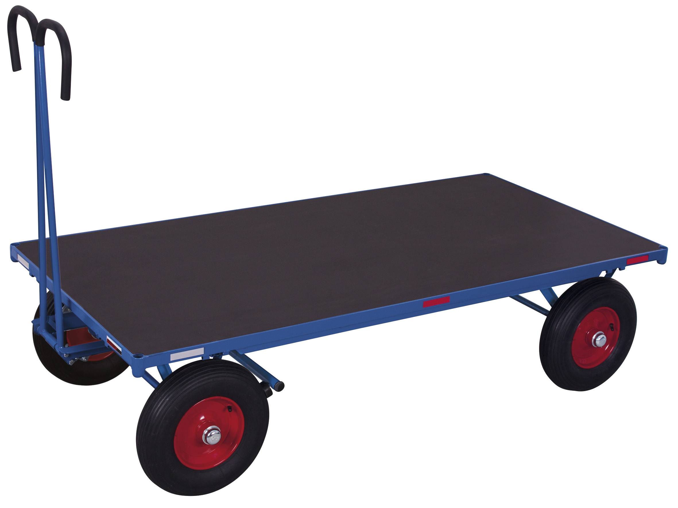 Handpritschenwagen - Außenmaße: 1.665 x 800 x 1.340 mm (B/T/H)