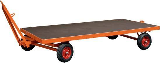 Industrie-Anhänger 1-Achs8000 kg 3000x1500mm Gummi