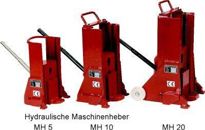 Maschinenheber 10 t Kompletteinheit
